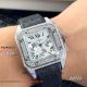 Perfect Replica Cartier Chronograph  Watch - Santos 100 Diamond Lovers watches (6)_th.jpg